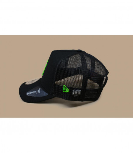 New Era trucker NY noir vert